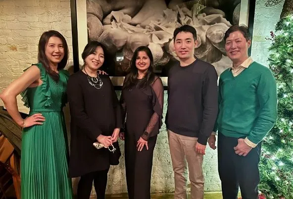 Canton dentists standing in a row